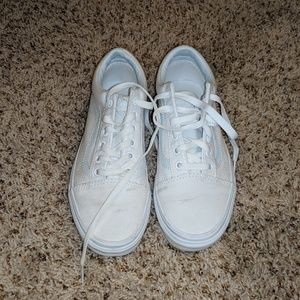 White van sneakers